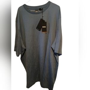 Boss Men's Casual Blue Tee